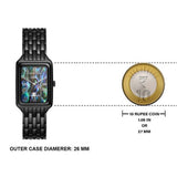 Fossil Raquel Three Hand Date Black Dial Black Steel Strap Watch For Women - ES5340 Buy Now By Fossil