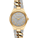 Michael Kors Lennox Pavé Crystals Silver Dial Two Tone Steel Strap Watch for Women - MK7487 Buy Now By Michael Kors