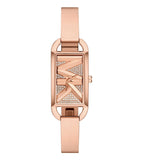 Michael Kors Empire Pavé Analog Rose Gold Dial Rose Gold Steel Strap Watch for Women - MK4858 Buy Now By Michael Kors