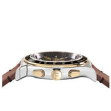 Salvatore Ferragamo 1927 Chrono Analog Black Dial Brown Leather Strap Watch for Men - SFKZ00323 Buy Now By Salvatore Ferragamo