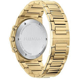 Salvatore Ferragamo Sapphire Chrono Black Dial Gold Steel Strap Watch for Men - SFME01323 Buy Now By Salvatore Ferragamo