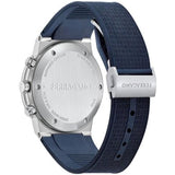 Salvatore Ferragamo Sapphire Chrono Blue Dial Blue Rubber Strap Watch for Men - SFME00923 Buy Now By Salvatore Ferragamo