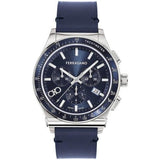 Salvatore Ferragamo 1927 Chrono Analog Blue Dial Blue Leather Strap Watch for Men - SFKZ00223 Buy Now By Salvatore Ferragamo