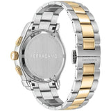 Salvatore Ferragamo 1927 Chrono Silver Dial Two Tone Steel Strap Watch for Men - SFKZ00523 Buy Now By Salvatore Ferragamo
