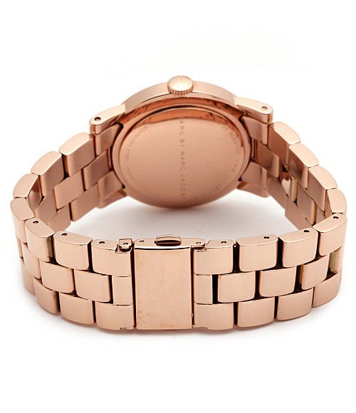 Marc Jacobs Amy White Dial Rose Gold Steel Strap Watch for Women - MBM3077 Buy Now By Marc Jacobs