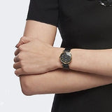 Marc Jacobs Baker Black Dial Black Leather Strap Watch for Women - MBM1273 Buy Now By Marc Jacobs