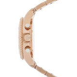 Marc Jacobs Rock Chronograph Rose Gold Dial Rose Gold Steel Strap Watch for Women - MBM3156 Buy Now By Marc Jacobs