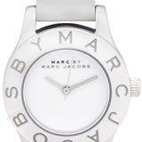 Marc Jacobs Mini Blade White Dial White Leather Strap Watch for Women - MBM1206 Buy Now By Marc Jacobs