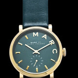 Marc Jacobs Baker Green Dial Green Leather Strap Watch for Women - MBM1268 Buy Now By Marc Jacobs