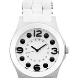 Marc Jacobs Rock White Dial White Silicone Strap Watch for Women - MBM2532 Buy Now By Marc Jacobs