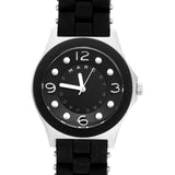 Marc Jacobs Pelly Black Dial Black Silicone Strap Watch for Women - MBM2541 Buy Now By Marc Jacobs