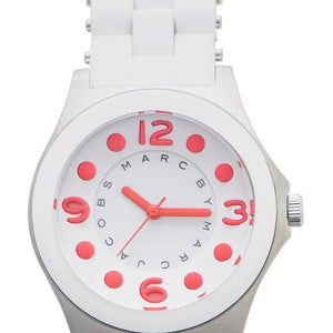 Marc Jacobs Pelly White Dial White Silicone Strap Watch for Women - MBM2588 Buy Now By Marc Jacobs