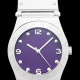 Marc Jacobs Purple Dial Silver Steel Strap Watch for Women - MBM3032 Buy Now By Marc Jacobs