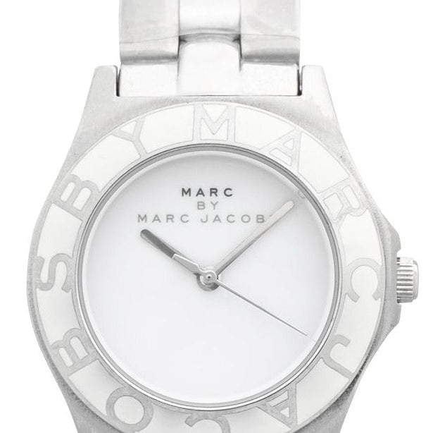 Marc Jacobs Blade White Dial Silver Steel Strap Watch for Women - MBM3048 Buy Now By Marc Jacobs