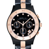 Marc Jacobs Blade Chronograph Grey Dial Two Tone Steel Strap Watch for Women - MBM3180 Buy Now By Marc Jacobs