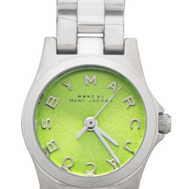 Marc Jacobs Henry Yellow Dial Silver Steel Strap Watch for Women - MBM3201 Buy Now By Marc Jacobs