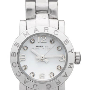 Marc Jacobs Amy White Dial Silver Steel Strap Watch for Women - MBM8611 Buy Now By Marc Jacobs