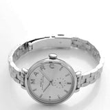 Marc Jacobs Sally Silver Dial Silver Steel Strap Watch for Women - MBM3362 Buy Now By Marc Jacobs