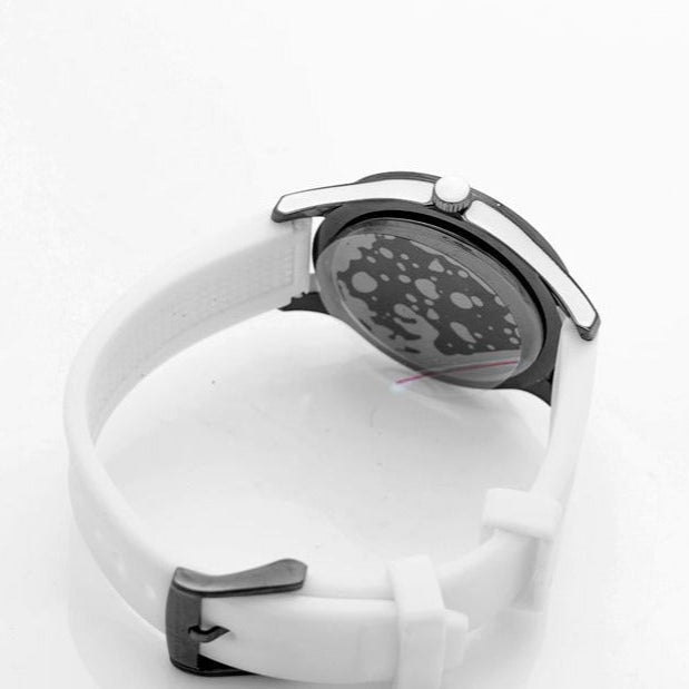 Marc Jacobs Miss Marc Flower White Dial White Silicone Strap Watch for Women - MBM5513 Buy Now By Marc Jacobs