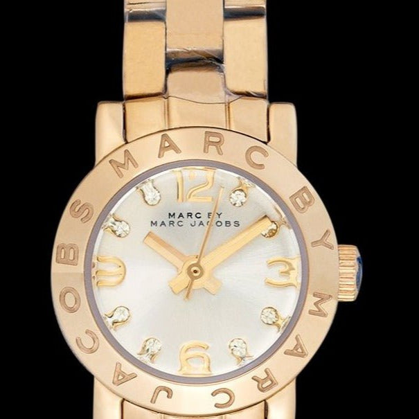 Marc Jacobs Amy Gold Dial Gold Steel Strap Watch for Women - MBM8612 Buy Now By Marc Jacobs