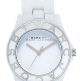 Marc Jacobs Marc White Dial White Ceramic Strap Watch for Women - MBM9500 Buy Now By Marc Jacobs