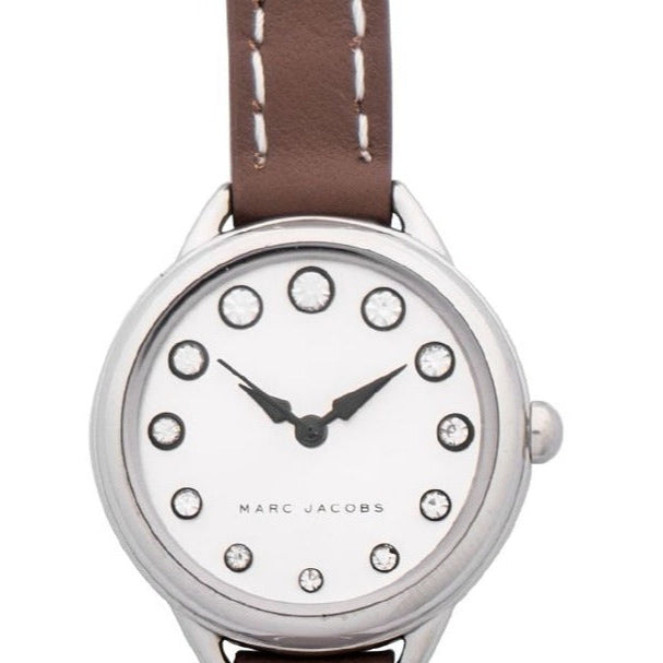 Marc Jacobs Betty White Dial Brown Leather Strap Watch for Women - MJ1480 Buy Now By Marc Jacobs