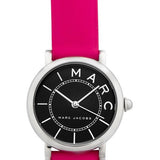 Marc Jacobs Roxy Black Dial Pink Leather Strap Watch for Women - MJ1540 Buy Now By Marc Jacobs