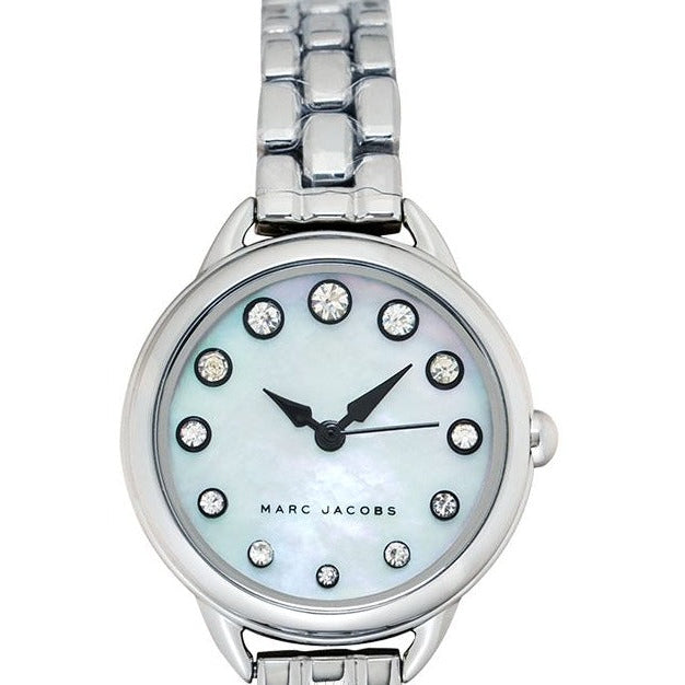 Marc Jacobs Betty Mother of Pearl White Dial Silver Steel Strap Watch for Women - MJ3510 Buy Now By Marc Jacobs