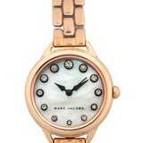 Marc Jacobs Betty Mother of Pearl White Dial Rose Gold Steel Strap Watch for Women - MJ3511 Buy Now By Marc Jacobs