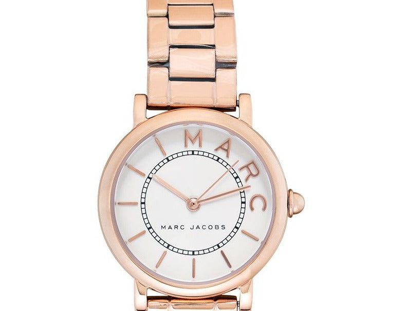 Marc Jacobs Roxy White Dial Rose Gold Steel Strap Watch for Women - MJ3527 Buy Now By Marc Jacobs