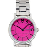 Marc Jacobs Roxy Pink Dial Silver Steel Strap Watch for Women - MJ3528 Buy Now By Marc Jacobs