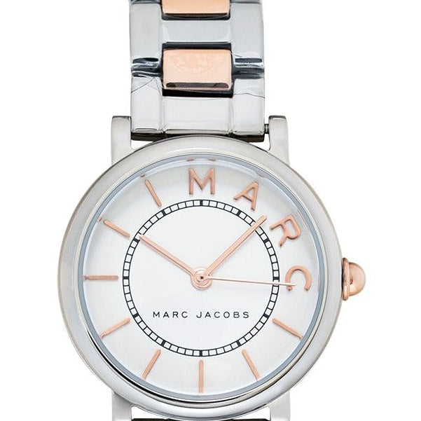 Marc Jacobs Roxy Silver Dial Two Tone Steel Strap Watch for Women - MJ3551 Buy Now By Marc Jacobs