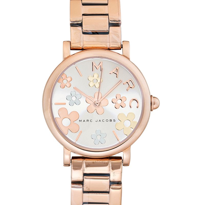 Marc Jacobs Classic White Dial Rose Gold Steel Strap Watch for Women - MJ3582 Buy Now By Marc Jacobs