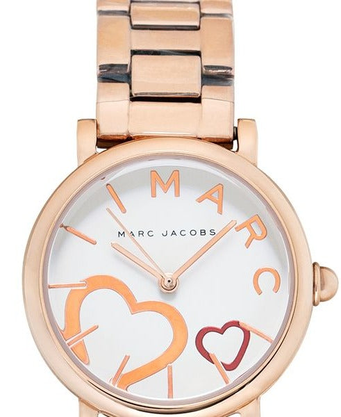Marc Jacobs Classic White Dial Rose Gold Steel Strap Watch for Women - MJ3592 Buy Now By Marc Jacobs