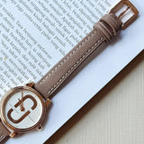 Marc Jacobs Corie White Dial Brown Leather Strap Watch for Women - MJ1581 Buy Now By Marc Jacobs