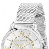 Maserati Epoca Mother of Pearl Dial Silver Mesh Strap Watch For Women - R8853118504 Buy Now By Maserati