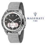 Maserati Traguardo Chronograph Black Dial Silver Mesh Bracelet Watch For Men - R8873612008 Buy Now By Maserati