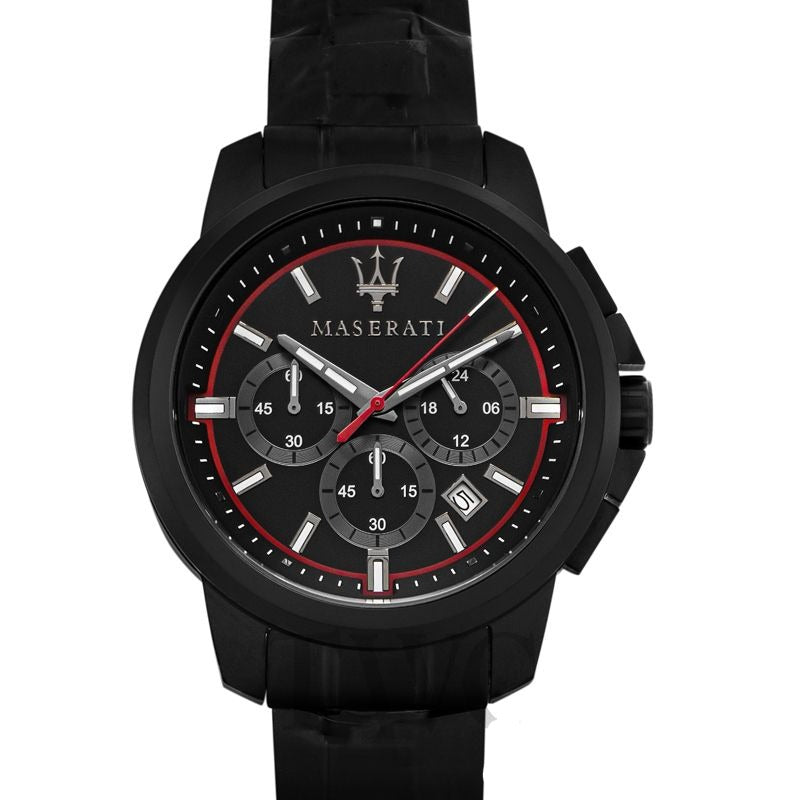 Maserati Successo 44mm Black Dial Black Steel Strap Watch For Men - R8873621014 Buy Now By Maserati