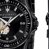 Maserati SFIDA Automatic Black Special Edition 44mm Watch For Men - R8823140005 Buy Now By Maserati