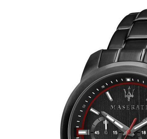 Maserati Successo 44mm Black Dial Black Steel Strap Watch For Men - R8873621014 Buy Now By Maserati