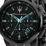 Maserati Successo Aqua Edition Black Dial Stainless Steel Strap Watch For Men - R8873644003 Buy Now By Maserati