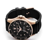 Maserati SFIDA Automatic Black Dial Black Rubber Strap Watch For Men - R8821140001 Buy Now By Maserati