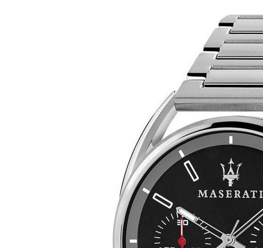 Maserati Trimarano Chronograph Black Dial Silver Stainless Steel Strap Watch For Men - R8873632003 Buy Now By Maserati