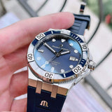 Maurice Lacroix Aikon Venturer Blue Dial Blue Rubber Strap Watch for Men - AI6058-SS001-430-1 Buy Now By Maurice Lacroix