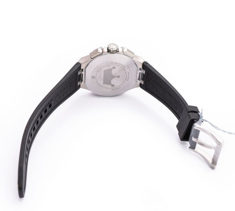 Maurice Lacroix Aikon Chronograph King of the Court Limited Edition Silver Dial Grey Rubber Strap Watch for Men - AI1018-TT030-130-K Buy Now By Maurice Lacroix