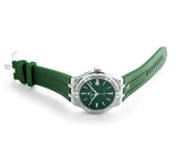 Maurice Lacroix Aikon Chronograph Green Dial Green Rubber Strap Watch for Men - AI1808-SS000-630-5 Buy Now By Maurice Lacroix