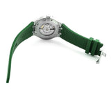 Maurice Lacroix Aikon Chronograph Green Dial Green Rubber Strap Watch for Men - AI1808-SS000-630-5 Buy Now By Maurice Lacroix