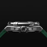 Maurice Lacroix Aikon Venturer Green Dial Green Rubber Strap Watch for Men - AI6057-SSL50-630-5 Buy Now By Maurice Lacroix