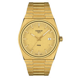 Tissot PRX Gold Dial Gold Steel Strap Watch for Men - T137.210.33.021.00 Buy Now By Tissot