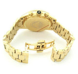 Emporio Armani Chronograph Black Dial Gold Steel Strap Watch For Men - AR5857 Buy Now By Emporio Armani